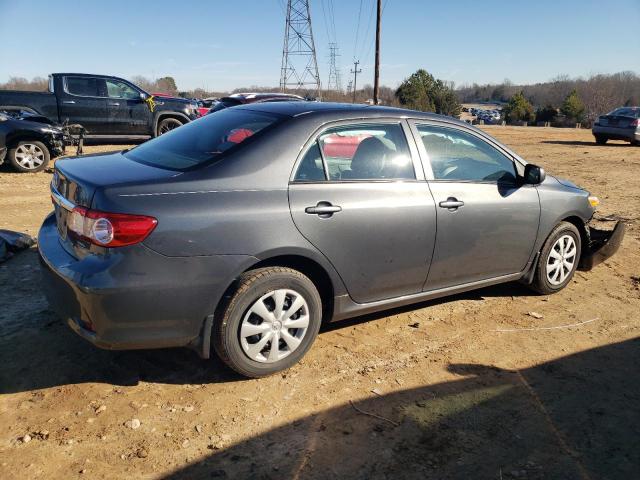 2T1BU4EE4CC872071 - 2012 TOYOTA COROLLA BASE GRAY photo 3
