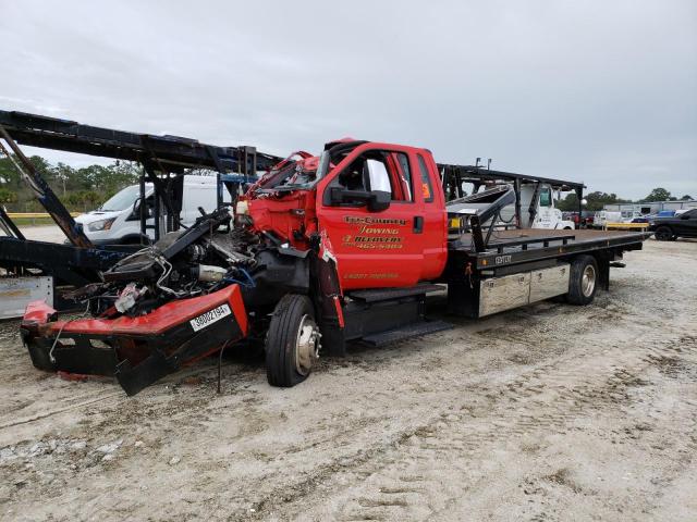 1FDNX6ANXNDF03917 - 2022 FORD F650 SUPER DUTY RED photo 1