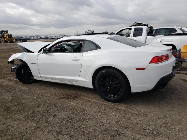 2G1FD1E39F9109491 - 2015 CHEVROLET CAMARO LT WHITE photo 2