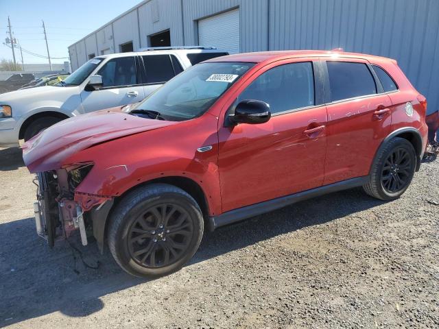 JA4AP3AU3JU010349 - 2018 MITSUBISHI OUTLANDER ES RED photo 1