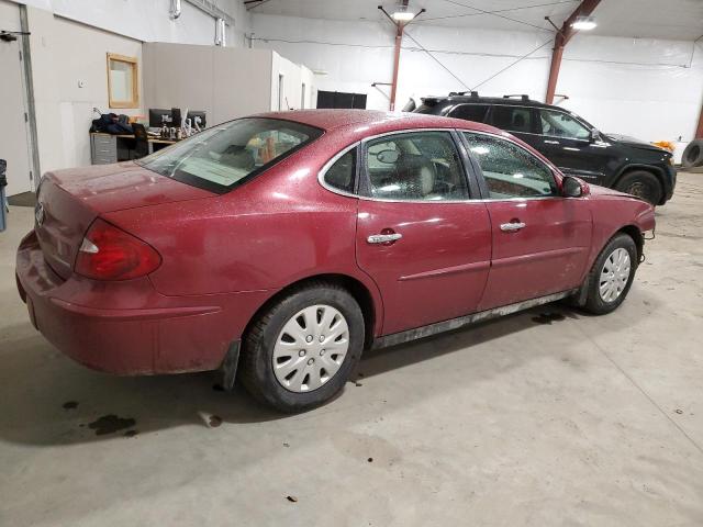 2G4WC532451354879 - 2005 BUICK LACROSSE CX BURGUNDY photo 3