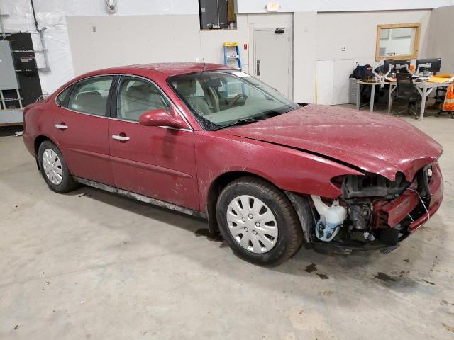 2G4WC532451354879 - 2005 BUICK LACROSSE CX BURGUNDY photo 4