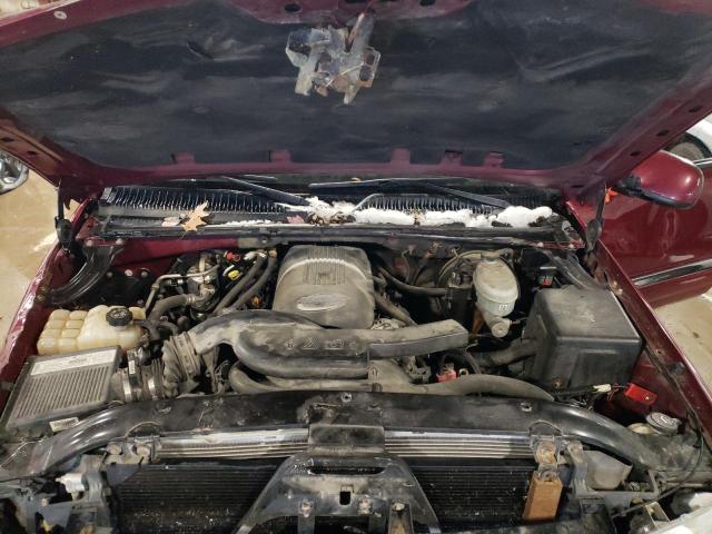 3GKFK16ZX3G277484 - 2003 GMC YUKON XL K1500 MAROON photo 11