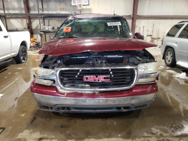 3GKFK16ZX3G277484 - 2003 GMC YUKON XL K1500 MAROON photo 5