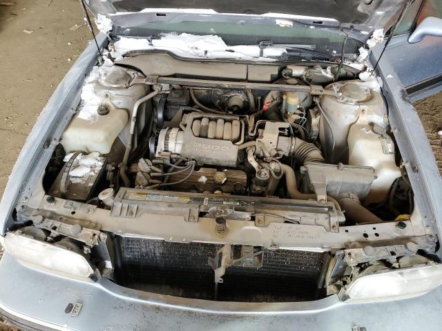 1G4HR52L6SH404241 - 1995 BUICK LESABRE LIMITED BLUE photo 11