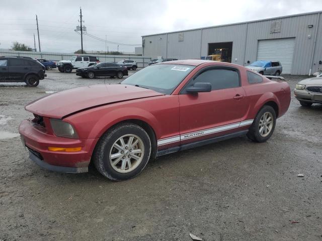1ZVFT80N065150548 - 2006 FORD MUSTANG RED photo 1