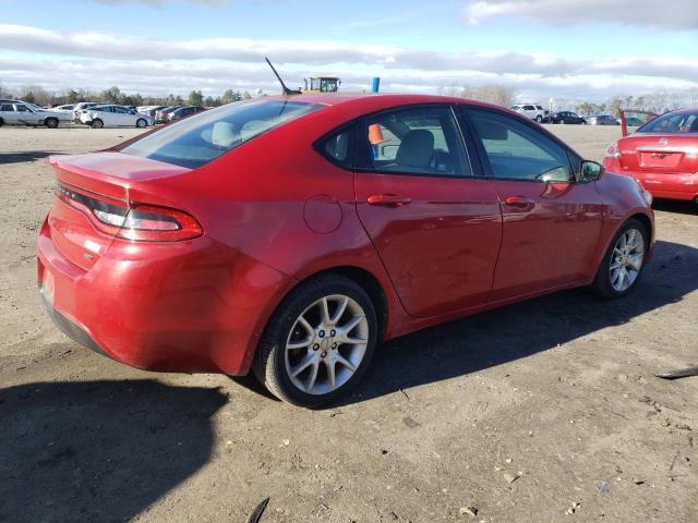 1C3CDFBA0DD110284 - 2013 DODGE DART SXT RED photo 3