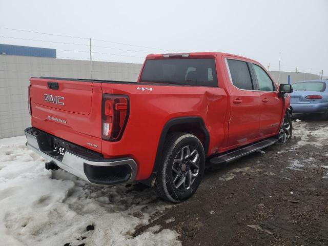 3GTUUBED1NG649175 - 2022 GMC SIERRA K1500 SLE RED photo 3