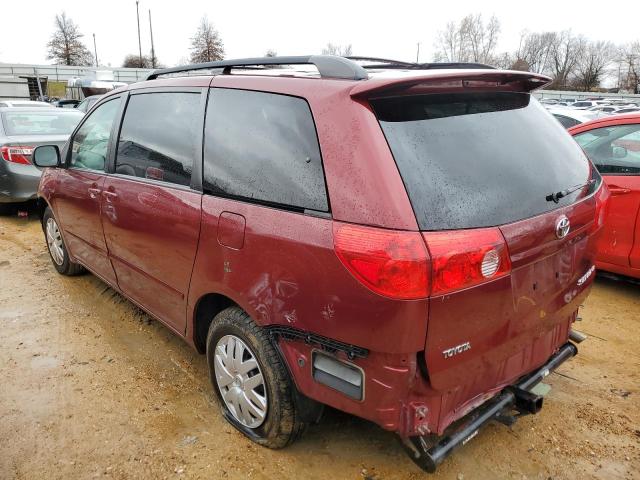 5TDKK4CC0AS307554 - 2010 TOYOTA SIENNA CE MAROON photo 2