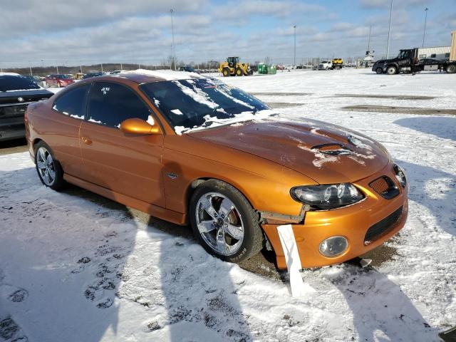 6G2VX12U16L541645 - 2006 PONTIAC GTO ORANGE photo 4