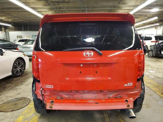 JTLKE50E891095471 - 2009 TOYOTA SCION XB RED photo 6