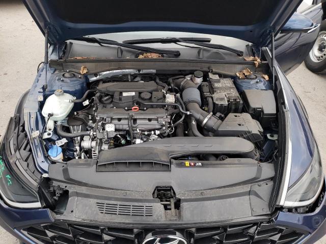 5NPEH4J20MH066272 - 2021 HYUNDAI SONATA LIMITED BLUE photo 11