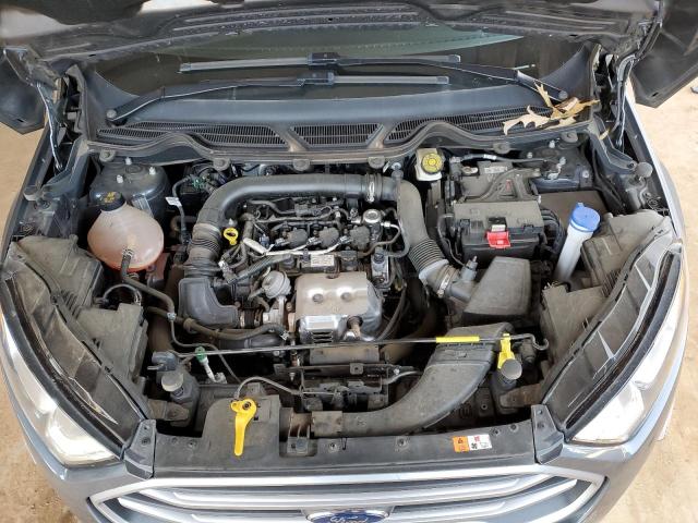 MAJ3S2GE8KC263753 - 2019 FORD ECOSPORT SE GRAY photo 11