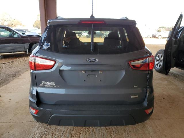 MAJ3S2GE8KC263753 - 2019 FORD ECOSPORT SE GRAY photo 6