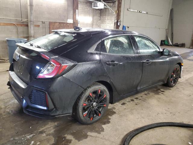 SHHFK7H78HU402990 - 2017 HONDA CIVIC EXL შავი ფოტო 3