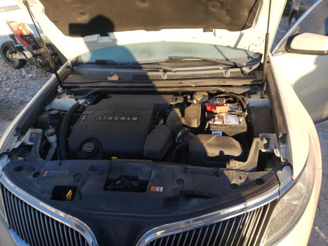 1LNHL9DK4EG609516 - 2014 LINCOLN MKS CREAM photo 11