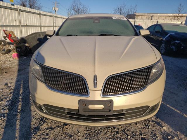 1LNHL9DK4EG609516 - 2014 LINCOLN MKS CREAM photo 5