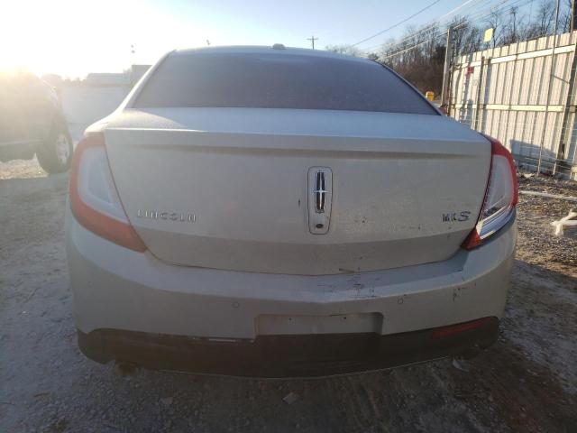 1LNHL9DK4EG609516 - 2014 LINCOLN MKS CREAM photo 6