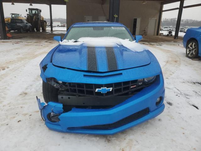 2G1FK1EJ8A9118468 - 2010 CHEVROLET CAMARO SS BLUE photo 5