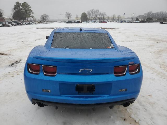 2G1FK1EJ8A9118468 - 2010 CHEVROLET CAMARO SS BLUE photo 6