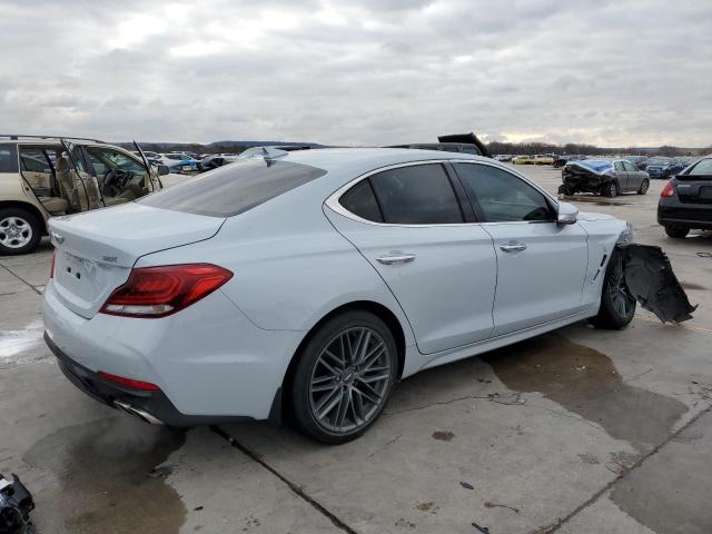 KMTG64LA9KU031835 - 2019 GENESIS G70 ADVANCED WHITE photo 3