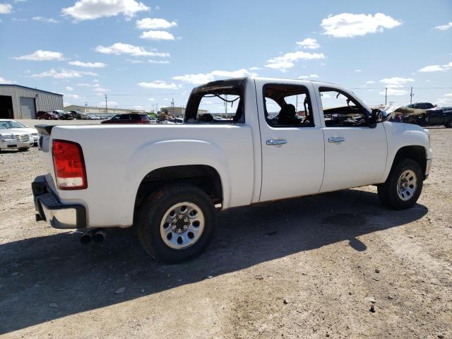 3GTP2VE39BG277074 - 2011 GMC SIERRA K1500 SLE WHITE photo 3