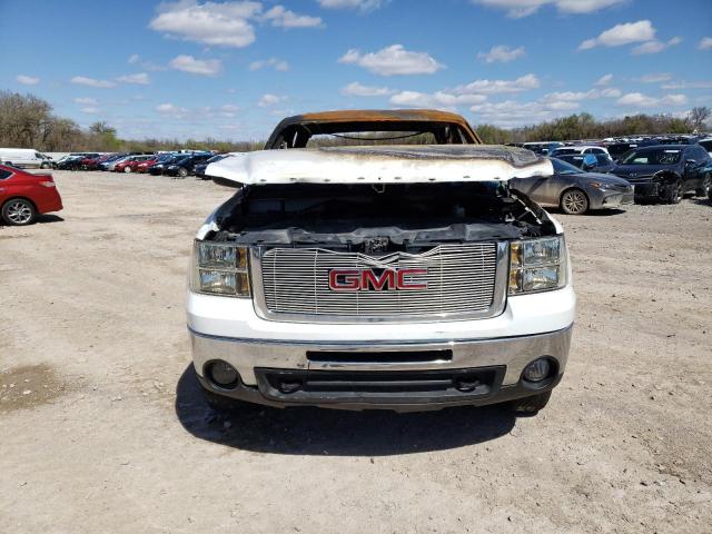 3GTP2VE39BG277074 - 2011 GMC SIERRA K1500 SLE WHITE photo 5