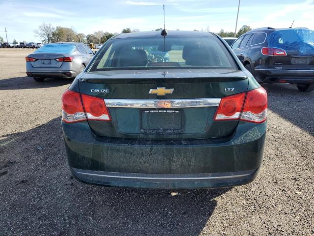 1G1PG5SB0F7260333 - 2015 CHEVROLET CRUZE LTZ GREEN photo 6