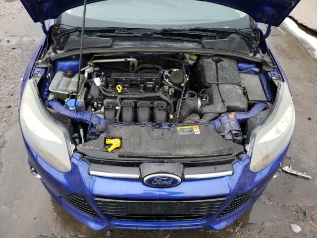 1FADP3N27DL123846 - 2013 FORD FOCUS TITANIUM BLUE photo 11