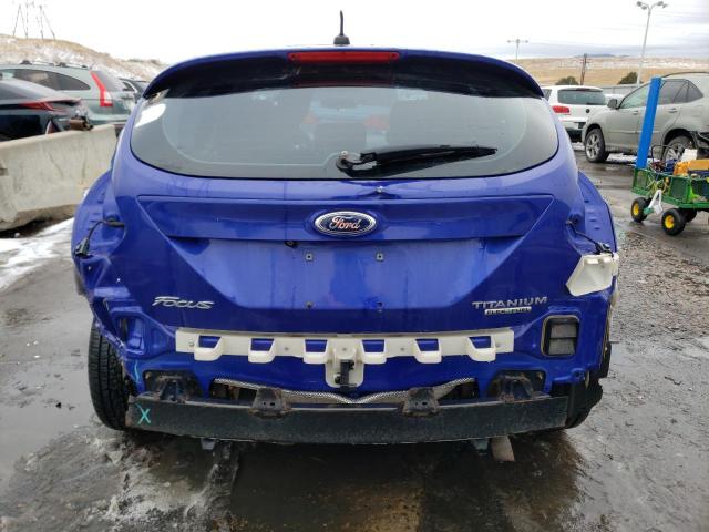 1FADP3N27DL123846 - 2013 FORD FOCUS TITANIUM BLUE photo 6