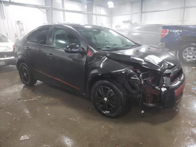 1G1JD5SB2C4169026 - 2012 CHEVROLET SONIC LT BLACK photo 4