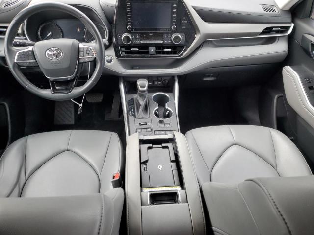 5TDHZRBH9LS014996 - 2020 TOYOTA HIGHLANDER XLE BLACK photo 8