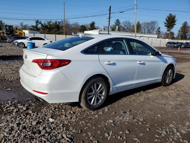 5NPE24AFXFH191464 - 2015 HYUNDAI SONATA SE WHITE photo 3