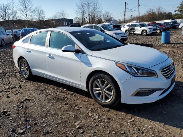 5NPE24AFXFH191464 - 2015 HYUNDAI SONATA SE WHITE photo 4