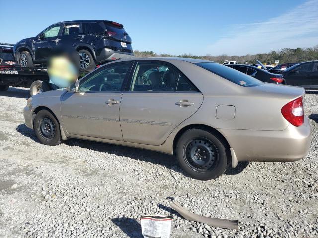 4T1BE30K73U251524 - 2003 TOYOTA CAMRY LE TAN photo 2