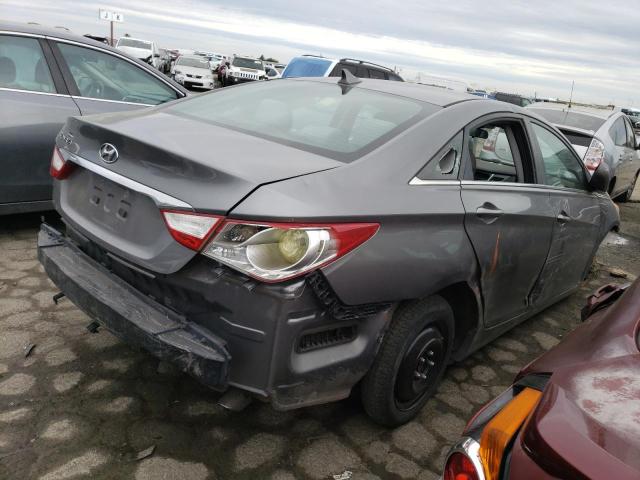 5NPEB4AC2BH218043 - 2011 HYUNDAI SONATA GLS GRAY photo 3