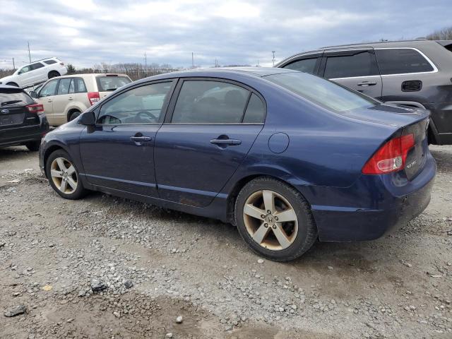 1HGFA16877L044260 - 2007 HONDA CIVIC EX BLUE photo 2