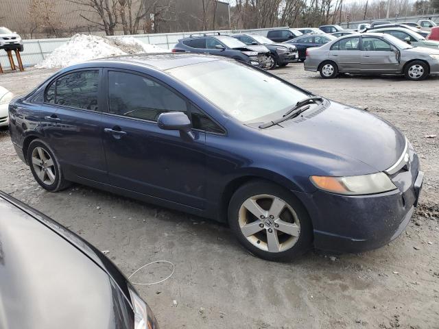 1HGFA16877L044260 - 2007 HONDA CIVIC EX BLUE photo 4