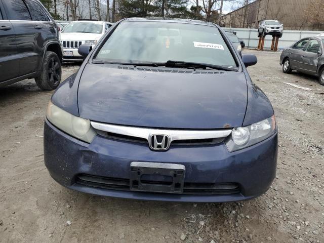 1HGFA16877L044260 - 2007 HONDA CIVIC EX BLUE photo 5