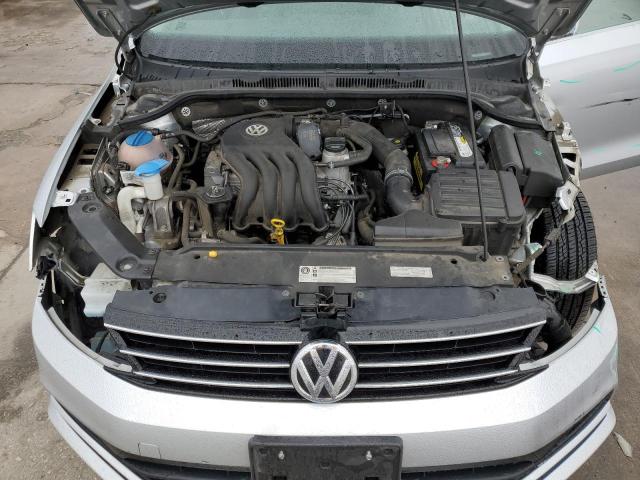 3VW2K7AJ5FM425896 - 2015 VOLKSWAGEN JETTA BASE SILVER photo 11