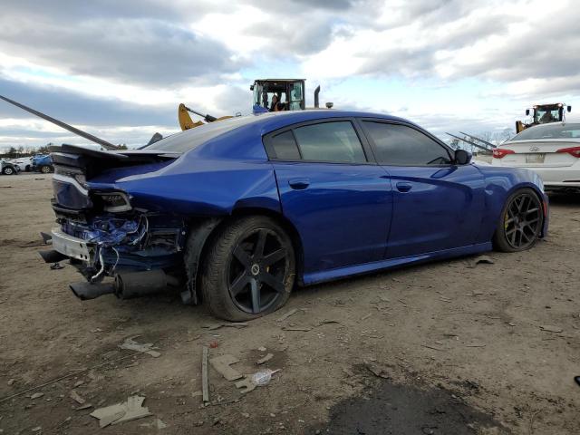 2C3CDXHG5KH563866 - 2019 DODGE CHARGER GT BLUE photo 3