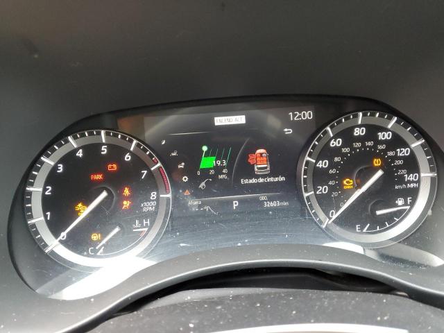 5TDHZRBH4LS050191 - 2020 TOYOTA HIGHLANDER XLE GRAY photo 9