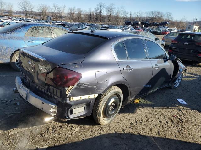 JNKCV61F89M355393 - 2009 INFINITI G37 GRAY photo 3