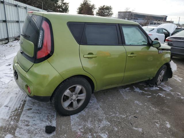 KNDJP3A51J7898404 - 2018 KIA SOUL + GREEN photo 3