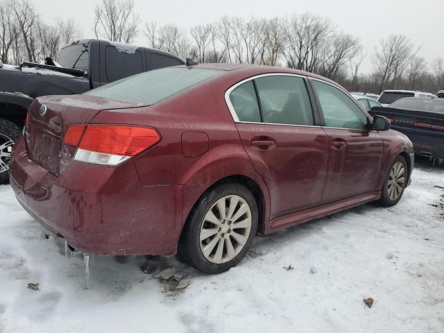 4S3BMDL61B2239732 - 2011 SUBARU LEGACY 3.6R LIMITED BURGUNDY photo 3