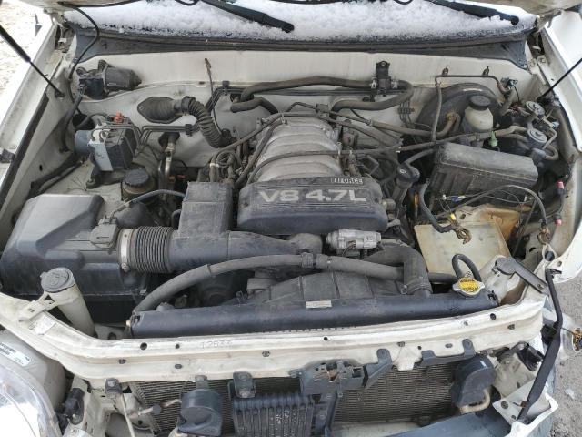 5TBRT34102S288291 - 2002 TOYOTA TUNDRA ACCESS CAB თეთრი ფოტო 11