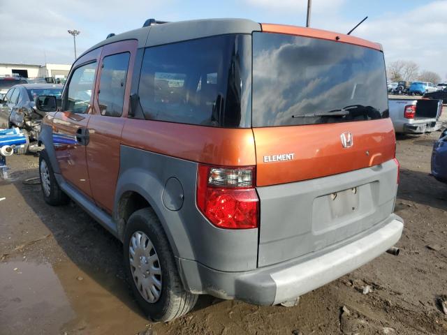 5J6YH18305L017414 - 2005 HONDA ELEMENT LX ORANGE photo 2