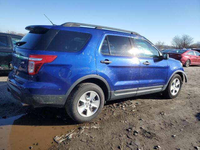 1FM5K7B89DGA01099 - 2013 FORD EXPLORER BLUE photo 3