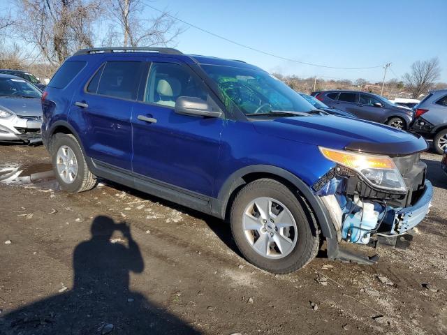 1FM5K7B89DGA01099 - 2013 FORD EXPLORER BLUE photo 4