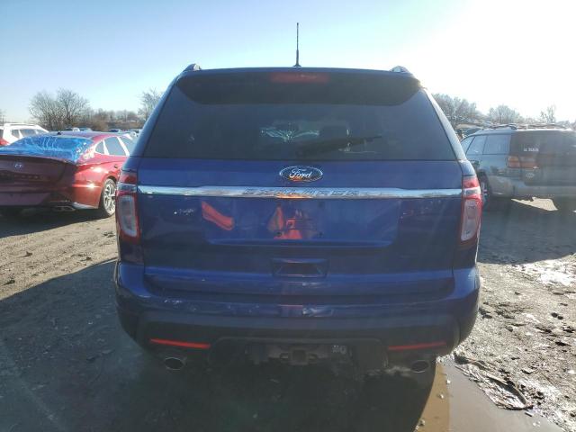 1FM5K7B89DGA01099 - 2013 FORD EXPLORER BLUE photo 6